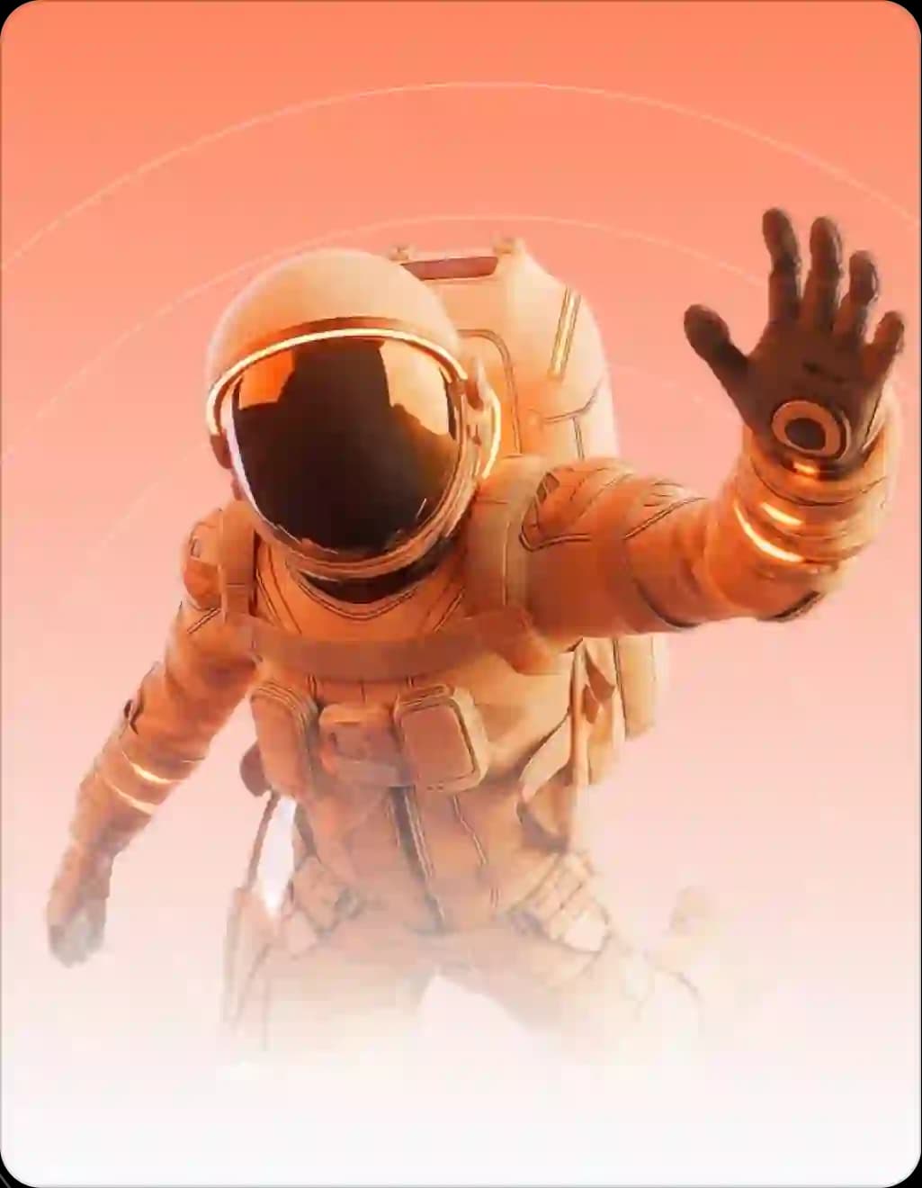 Astronaut illustration